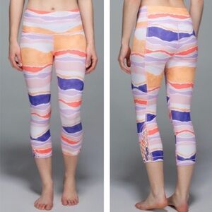 LULULEMON True Self Crop Leggings, Multicolor, 4
